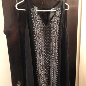 Black bandanna Old Navy dress - XL